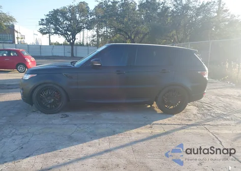 2016 Land Rover Range Rover Sport 3.0L V6 Supercharged Hse z USA, uszkodzony, nr VIN SALWR2PFXGA663918